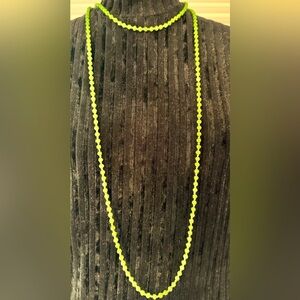 Vintage glass beaded necklace